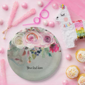 Flowers bouquet for all occassions papieren bordje (Feest)