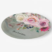 Flowers bouquet for all occassions papieren bordje (Gekanteld)