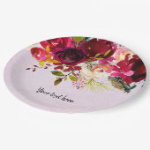 Flowers bouquet for all occassions papieren bordje (Gekanteld)