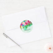 Flowers bouquet for all occassions ronde sticker (Envelop)