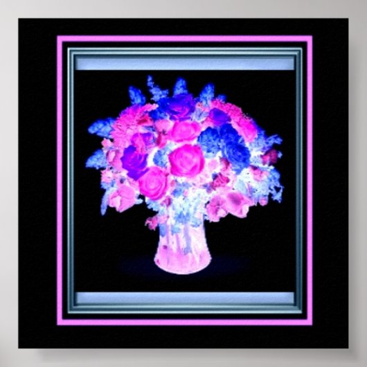 Flowers Bouquet Poster (Voorkant)