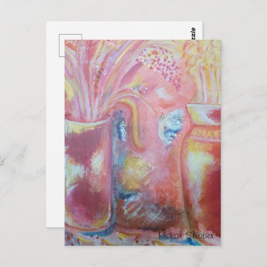 Flowers Briefkaart (Voorkant / Achterkant)