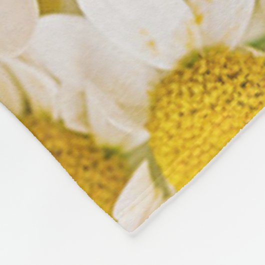 Flowers | Bunch of Chamomiles Fleece Deken (Hoek)