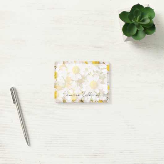 Flowers | Bunch of Chamomiles Post-it® Notes (Kantoor)