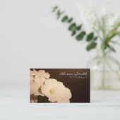 Flowers Business Card Visitekaartje (Staand voorkant)