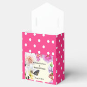 Flowers & Butterfly Wedding Toevoegen Afbeelding P Bedankdoosjes (Geopend)