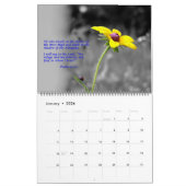 Flowers by Design - Psalms en Proverbs Calendar Kalender (Jan 2026)