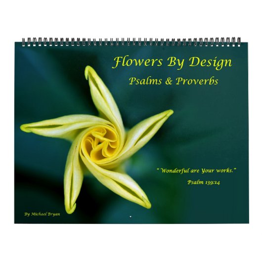 Flowers by Design - Psalms en Proverbs Calendar Kalender (Hoes)