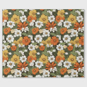 Flowers Cadeaupapier (Vlak)