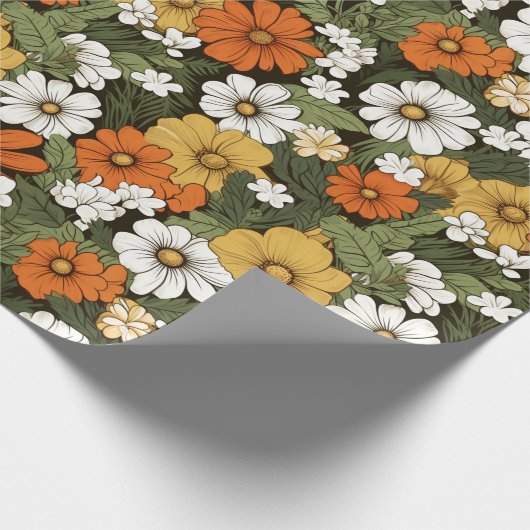 Flowers Cadeaupapier (Hoek)