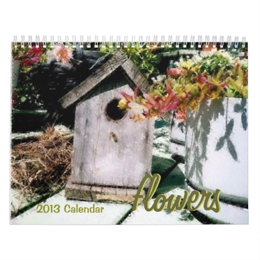 Flowers Calendar Kalender (Hoes)