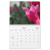 Flowers Calendar Kalender (Mar 2026)