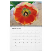 Flowers Calendar Kalender (Feb 2027)