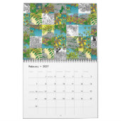 Flowers Calendar Kalender (Feb 2027)