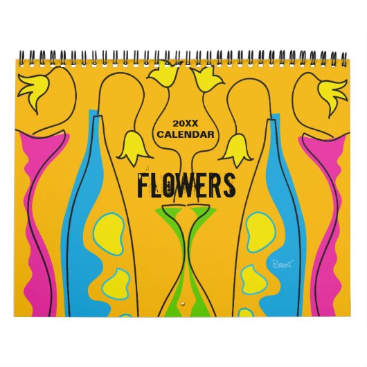 Flowers Calendar Kalender (Hoes)