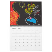 Flowers Calendar Kalender (Jan 2027)