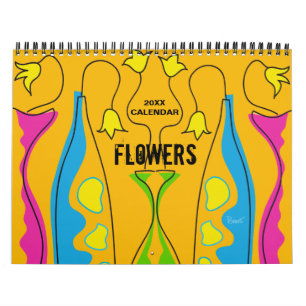 Flowers Calendar Kalender
