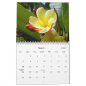 Flowers Calendar Kalender (Mar 2027)