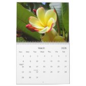 Flowers Calendar Kalender (Mar 2026)