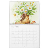 Flowers Calendar Kalender (Mar 2026)