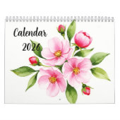 Flowers Calendar Kalender (Hoes)
