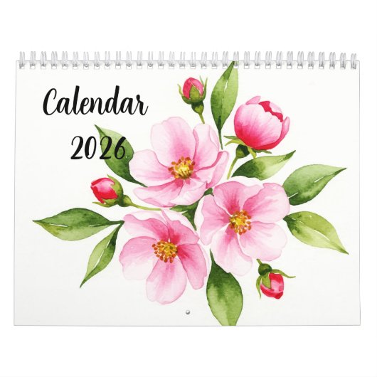 Flowers Calendar Kalender (Hoes)
