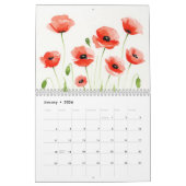 Flowers Calendar Kalender (Jan 2026)