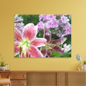 Flowers Canvas - 2 panelen Afdruk (Insitu (Woonkamer))