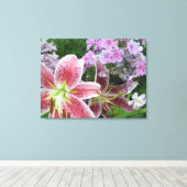 Flowers Canvas Afdruk (Insitu (Houten vloer))