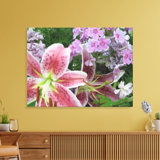 Flowers Canvas Afdruk (Insitu (Woonkamer))
