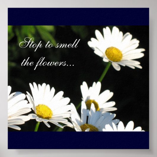 Flowers Canvas Art Poster (Voorkant)