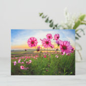 Flowers |Chiang Rai Province, Thailand Bedankkaart (Staand voorkant)