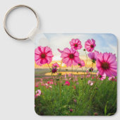 Flowers |Chiang Rai Province, Thailand Sleutelhanger (Voorkant)