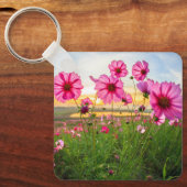 Flowers |Chiang Rai Province, Thailand Sleutelhanger (Voorkant)