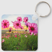 Flowers |Chiang Rai Province, Thailand Sleutelhanger (Achterkant)