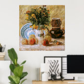 Flowers Coffeepot en Fruit Van Gogh Fine Art Poster (Thuiskantoor)