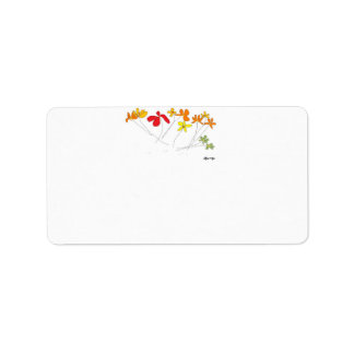 "FLOWERS" Collectie Etiket