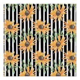 Flowers Colorful Natuur Elegant Girly Perfect Poster