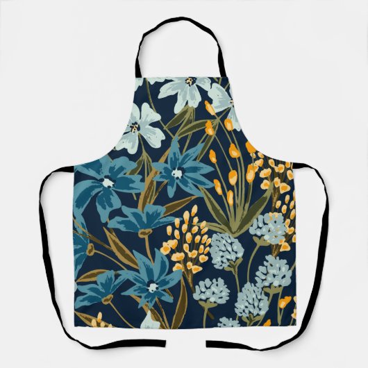 Flowers Colorful Waterverf Trendy Schort (Voorkant)