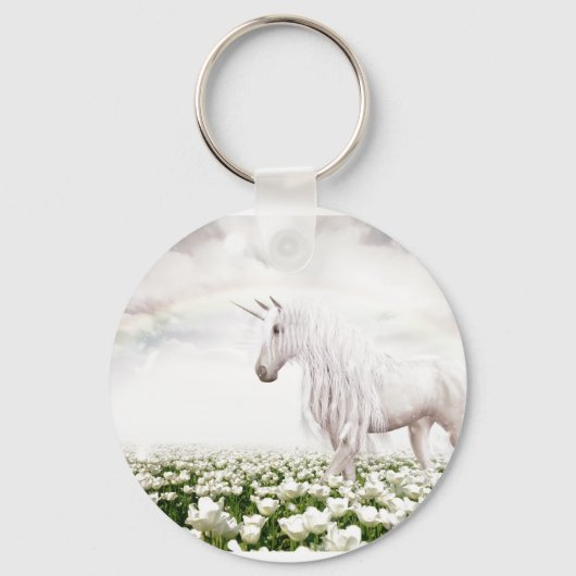 Flowers Compact Mirror Sleutelhanger (Voorkant)