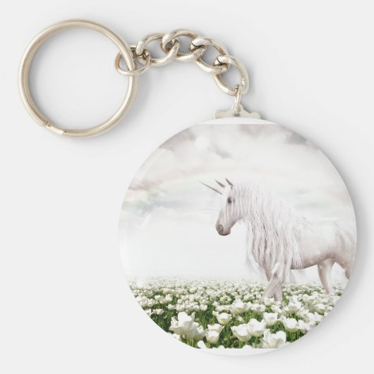 Flowers Compact Mirror Sleutelhanger (Voorkant)