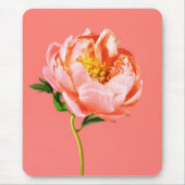 Flowers | Coral Peony Blossom Muismat (Voorkant)