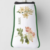 Flowers custom monogram putter cover (Draai 90)