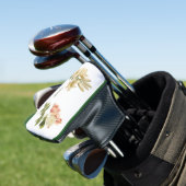 Flowers custom monogram putter cover (Insitu)