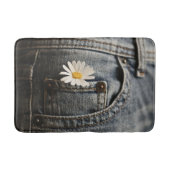 Flowers | Daisy in Jeans Pocket Badmat (Voorkant)