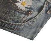 Flowers | Daisy in Jeans Pocket Snijplank (Hoek)