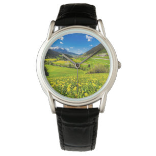 Flowers Dandelion Canton of Grisons, Switzerland Horloge