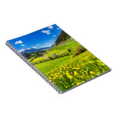 Flowers | Dandelion Canton of Grisons, Switzerland Notitieboek (Rechterzijde)