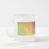 Flowers Dandelion Wedding Shower Love Painting Matglas Koffiemok (Links)