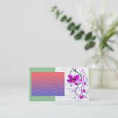 Flowers Deco Visitekaartje (Staand voorkant)